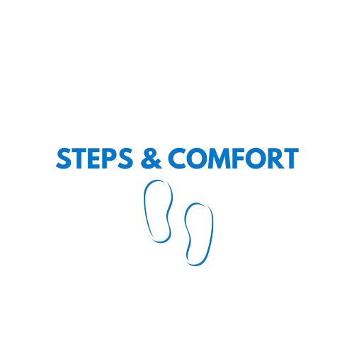 Steps&comfort